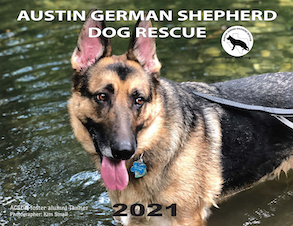 Austin German Shepherd Dog Rescue 2021 Calendar